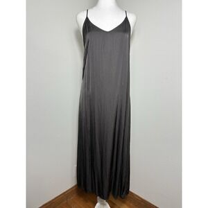 aerie | Dresses | Aerie No Party Needed Maxi Dress Womens True Black Size  Xl Nwt | Poshmark